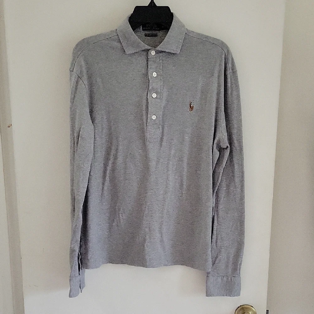 Classic Fit Soft Cotton Polo Shirt Polo Ralph Lauren Sz M